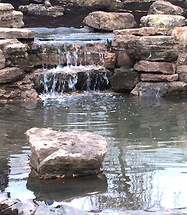 ruisseau décoratif centre jardin lauzon